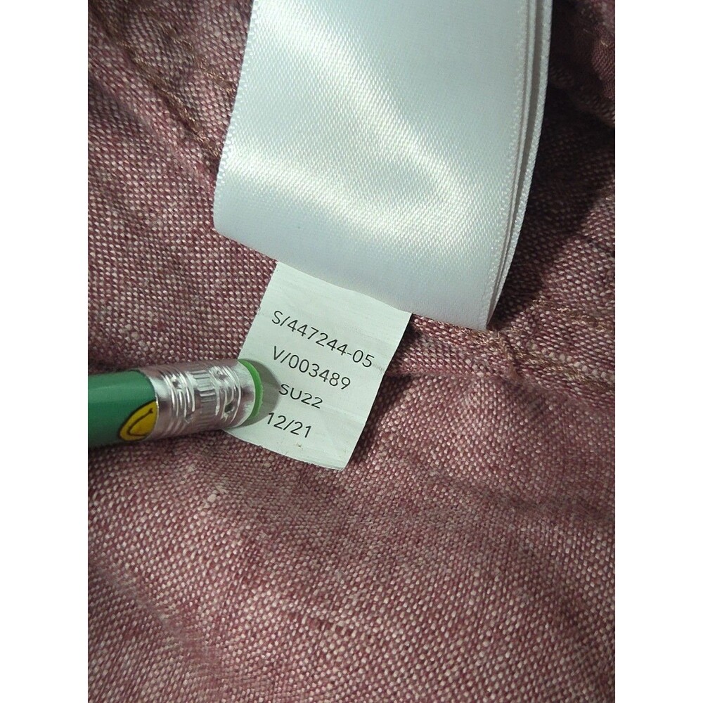 Athleta CABO Linen Wide Leg Pants in Dusty Vintage Rose sz 4 Viral Travel Vaca * - Picture 7 of 13